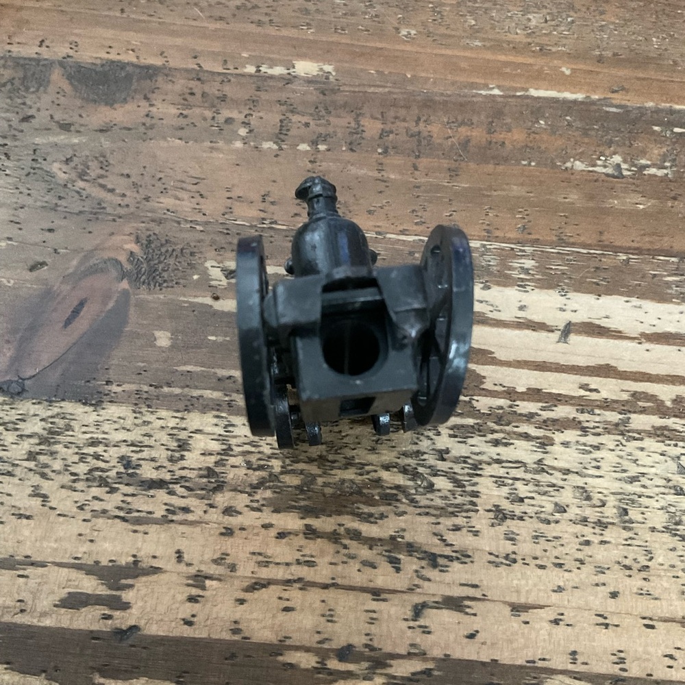 VINTAGE ANTIQUE FINISH DIE CAST METAL HODGE STEAMER STEAM PENCIL SHARPENER - Picture 5 of 8